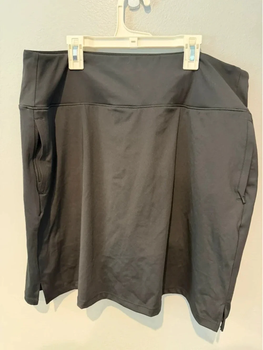 Gradual Women’s Black Golf Athletic Skort with Built-In Shorts Pockets XXL NWT